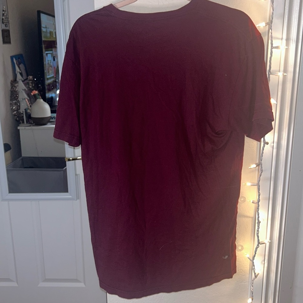 Large Maroon I Am Trouble Shirt, Super Soft, Next Level Apparel - Picture 2 of 2